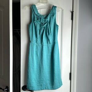 Loft Teal Dress
